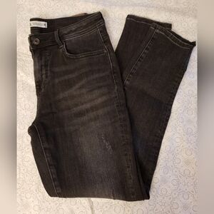 Zara Women's Dark Gray Skinny Jeans